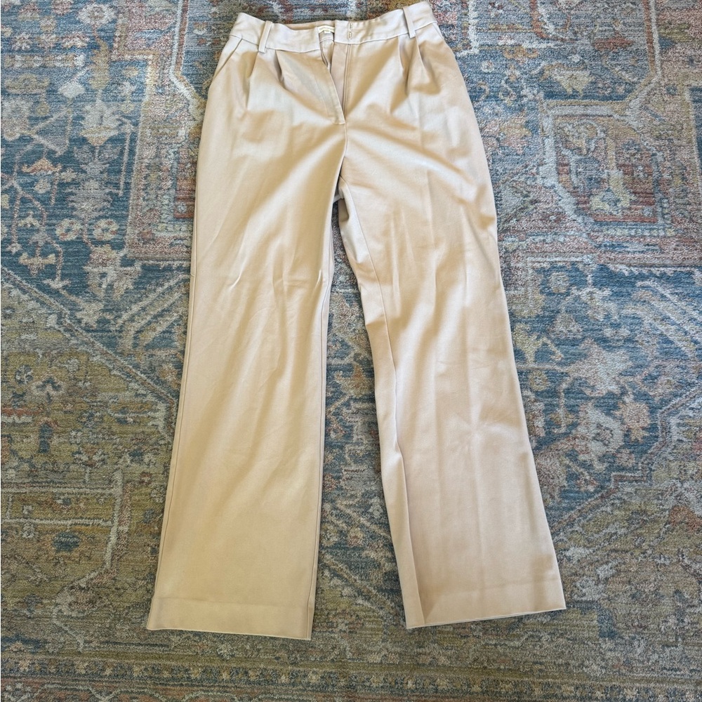 Favorite Daughter “The Favorite Pant” in Beige - Picture 3 of 5